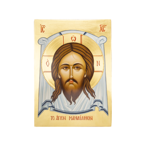 Hand Painted Jesus Christ Orthodox Icon of CHRIST PANTOCRATOR