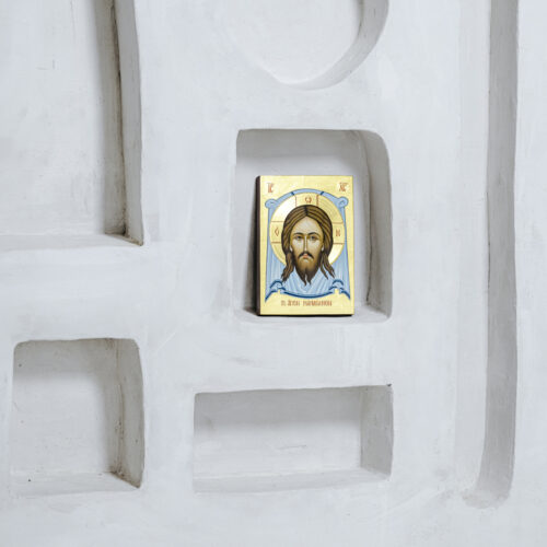 Hand Painted Jesus Christ Orthodox Icon of CHRIST PANTOCRATOR